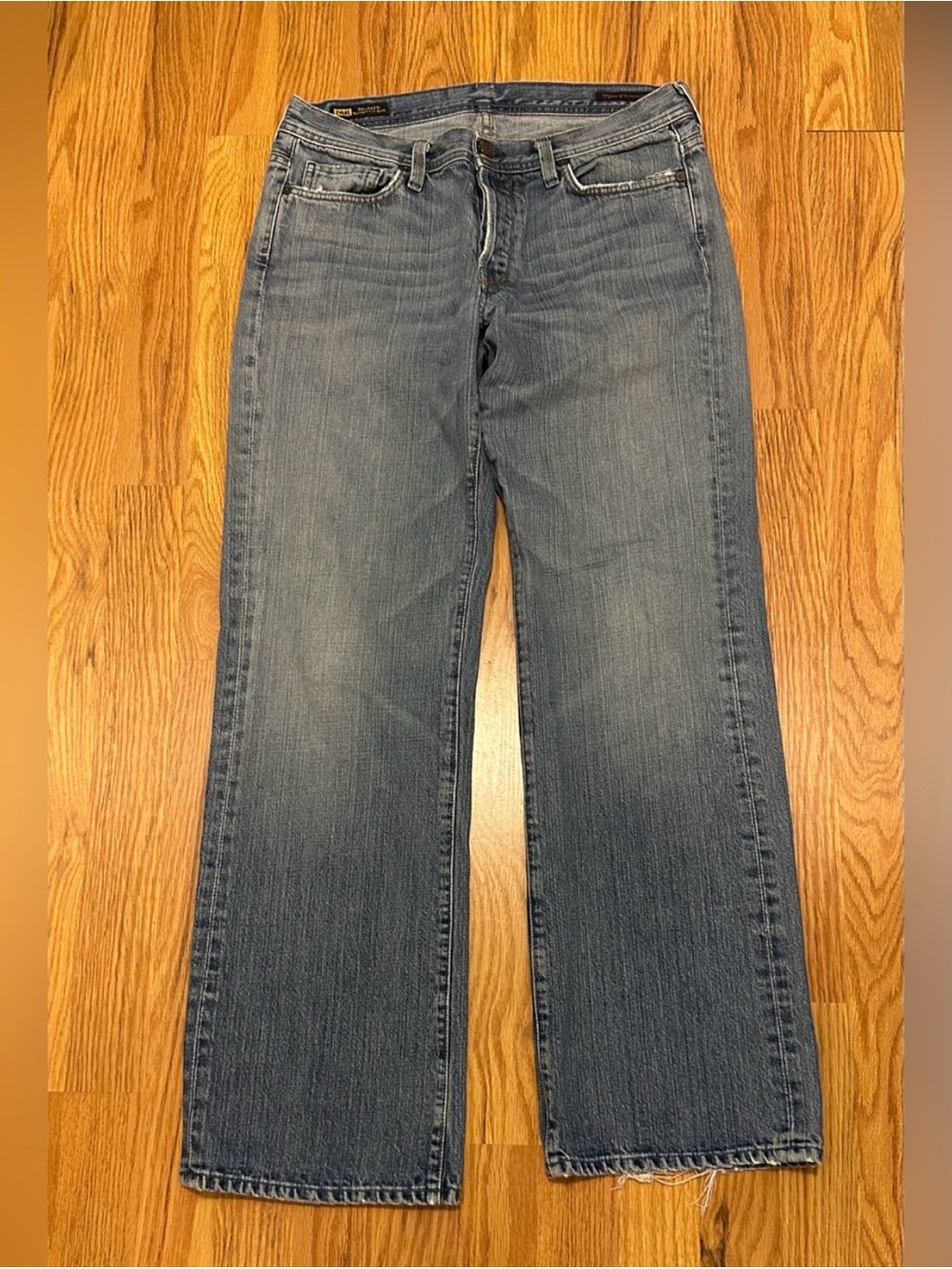 Citizens of Humanity Evans Relaxed Straight Leg Button Fly Jeans